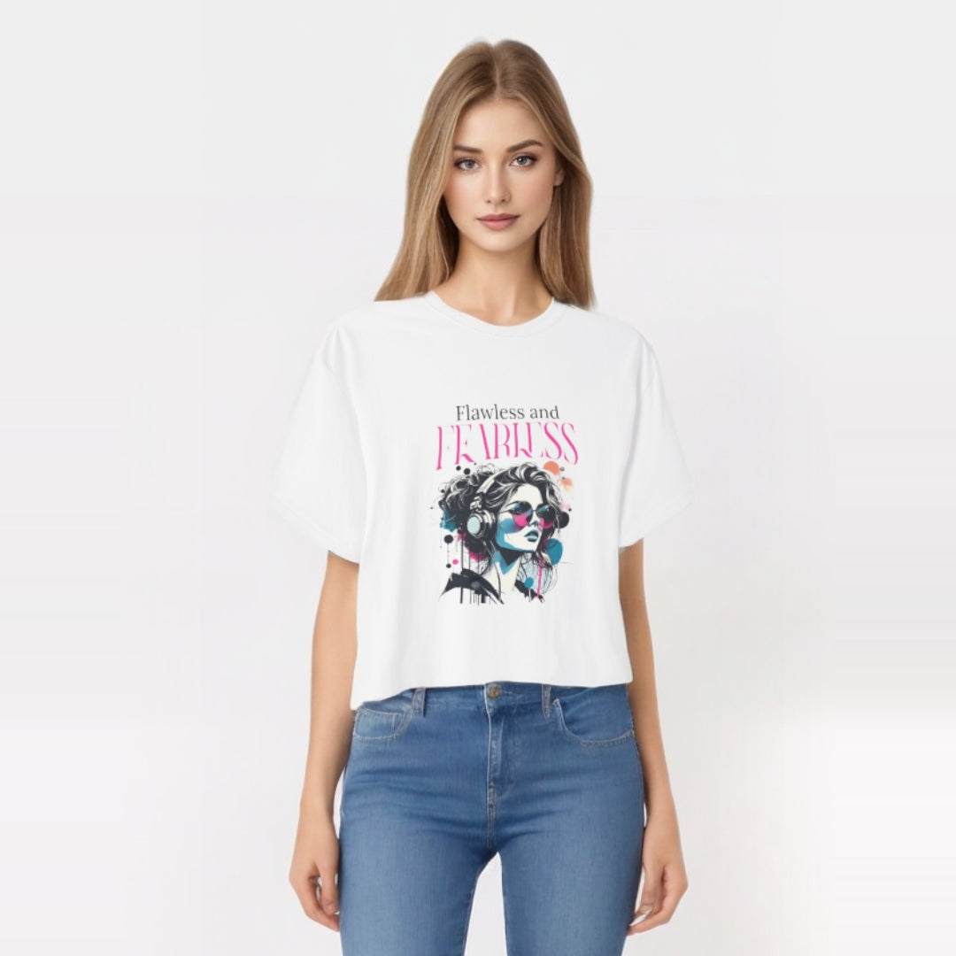Flawless & Fearless Oversized Tee