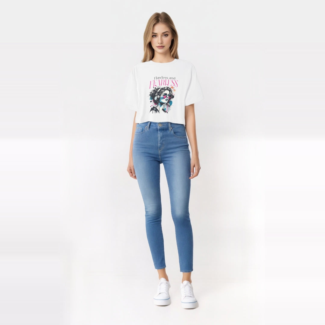 Flawless & Fearless Oversized Tee
