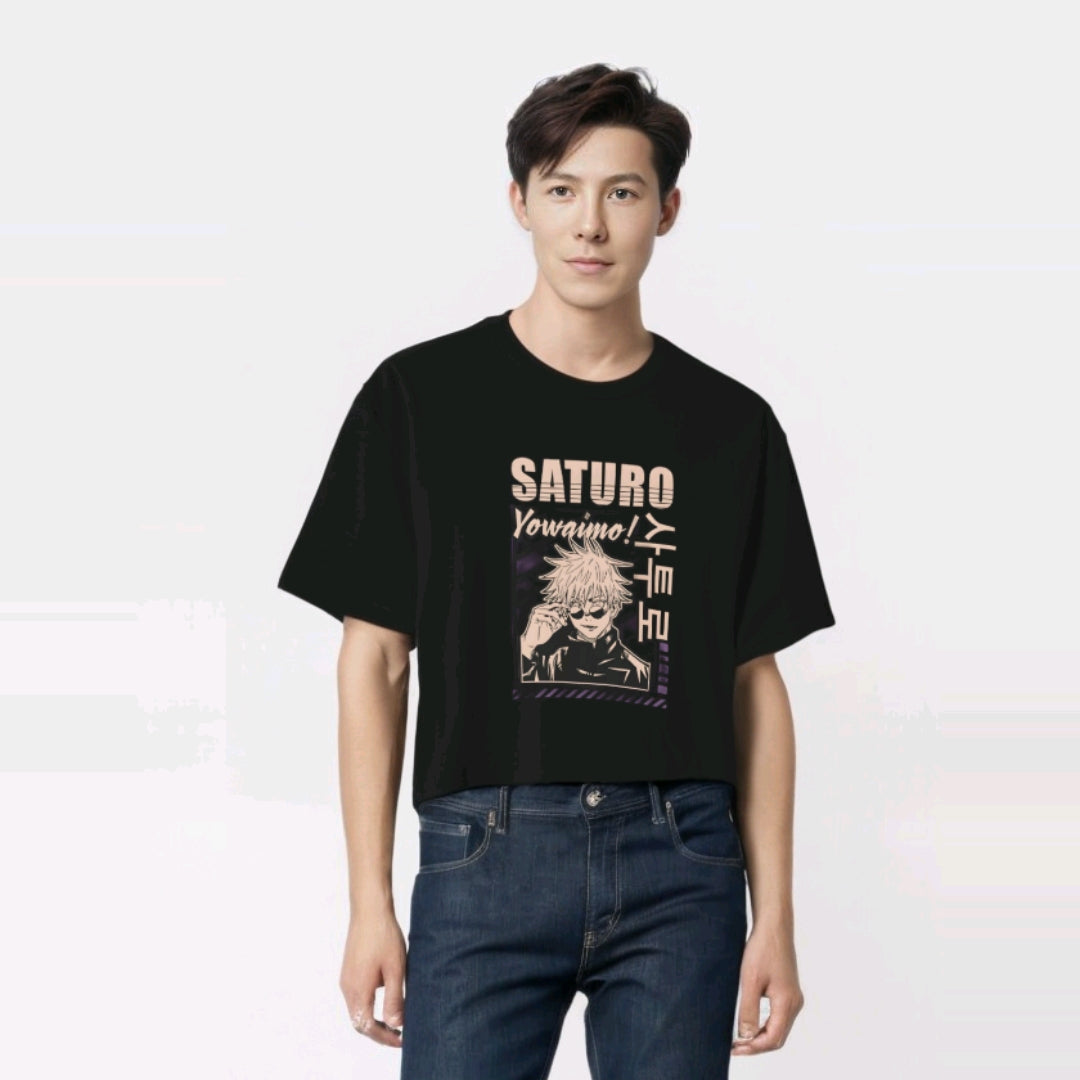 SATURO Oversized Anime Tee