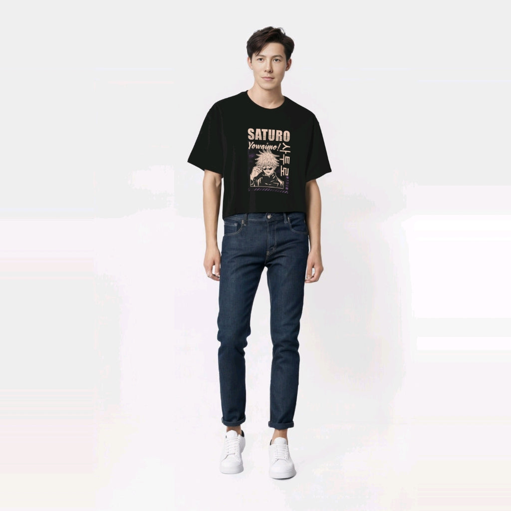 SATURO Oversized Anime Tee