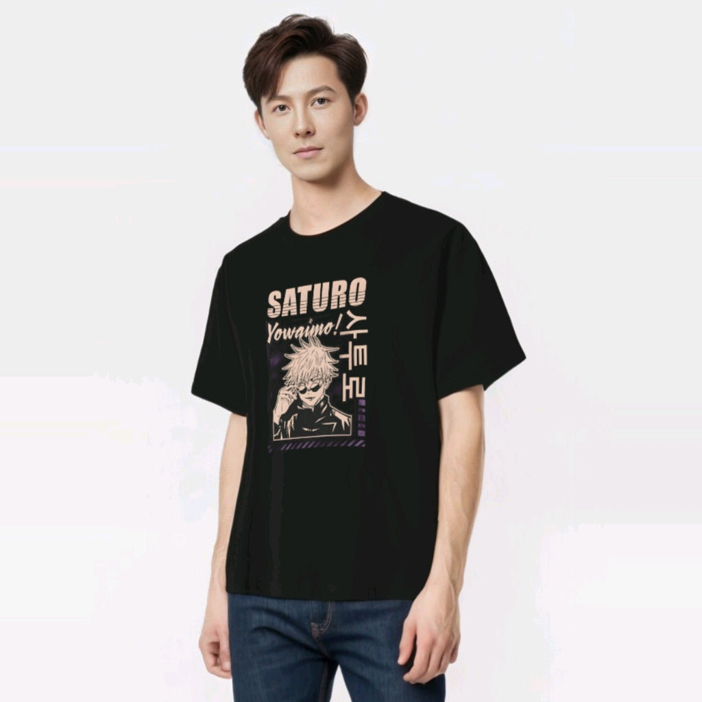 SATURO Oversized Anime Tee