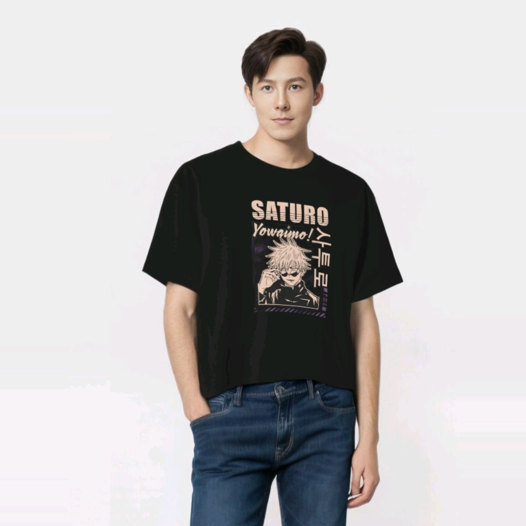 SATURO Oversized Anime Tee