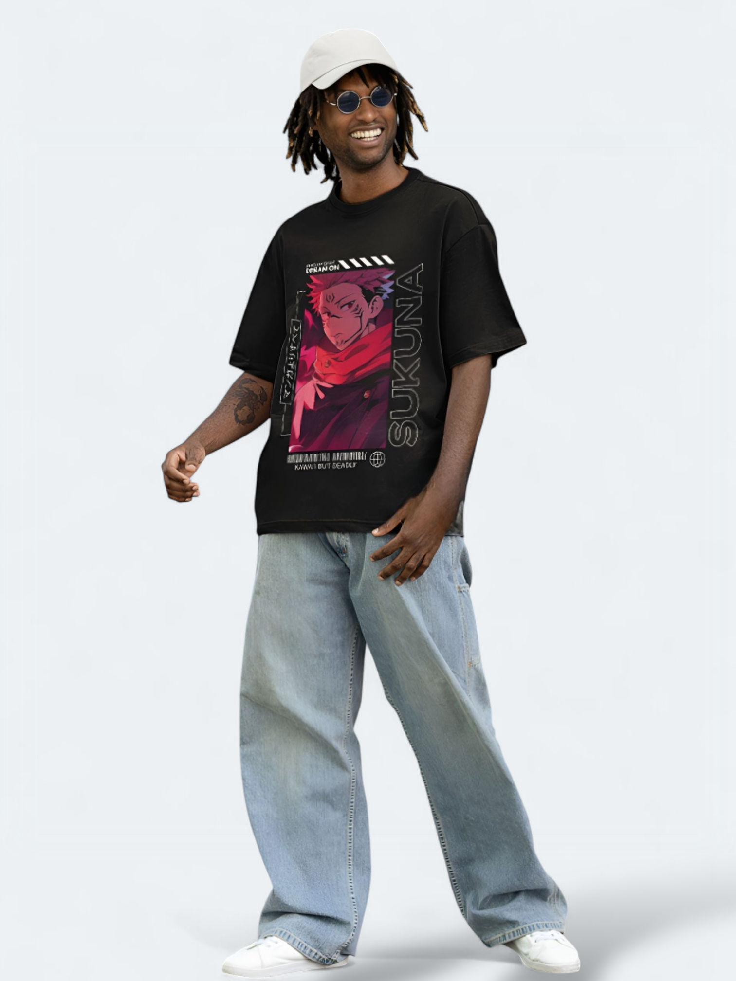 Sukuna Oversized Boxy Tee