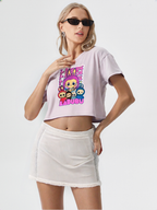 Cute Labubu Crop Tee