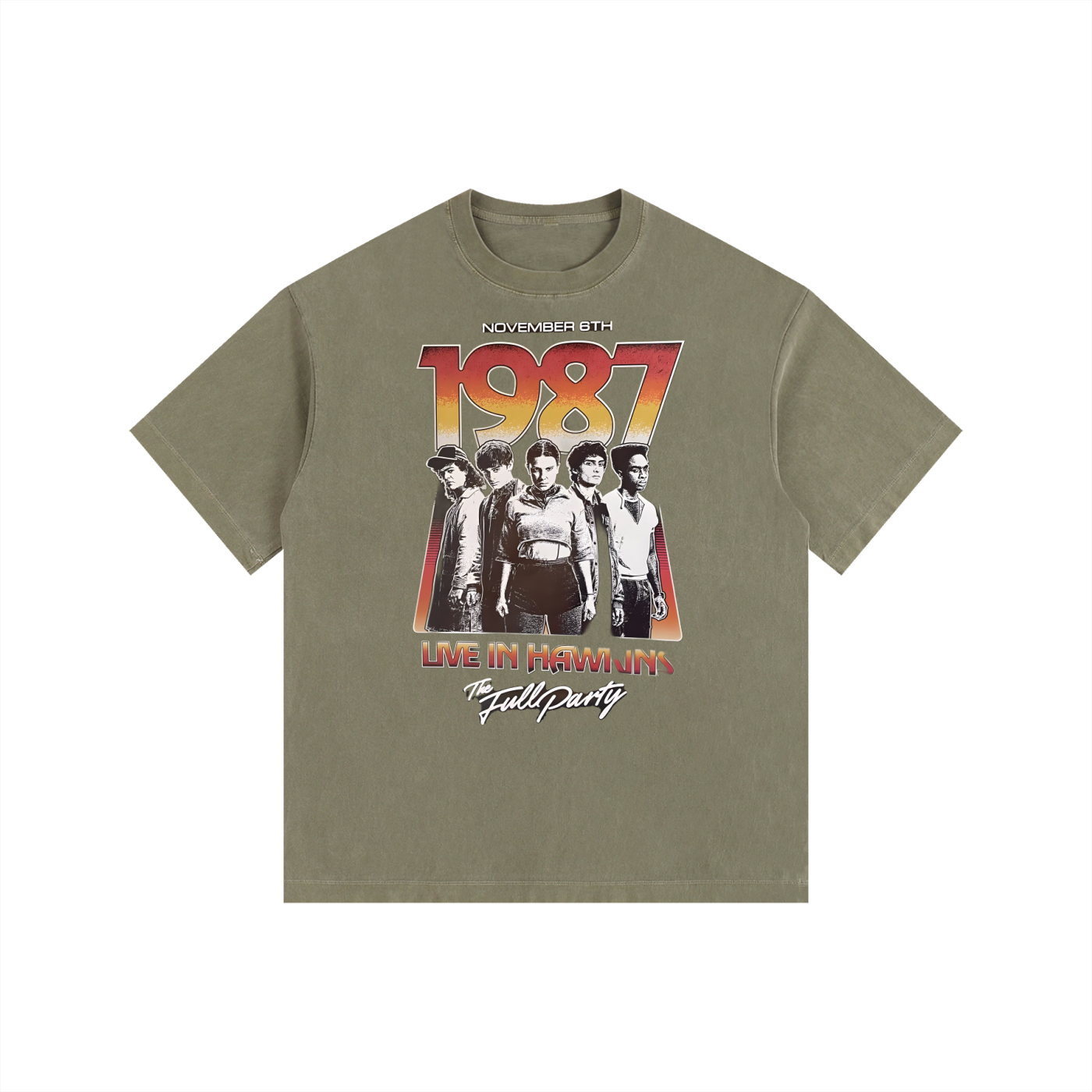 Vintage Washed Oversized Cotton T-Shirt