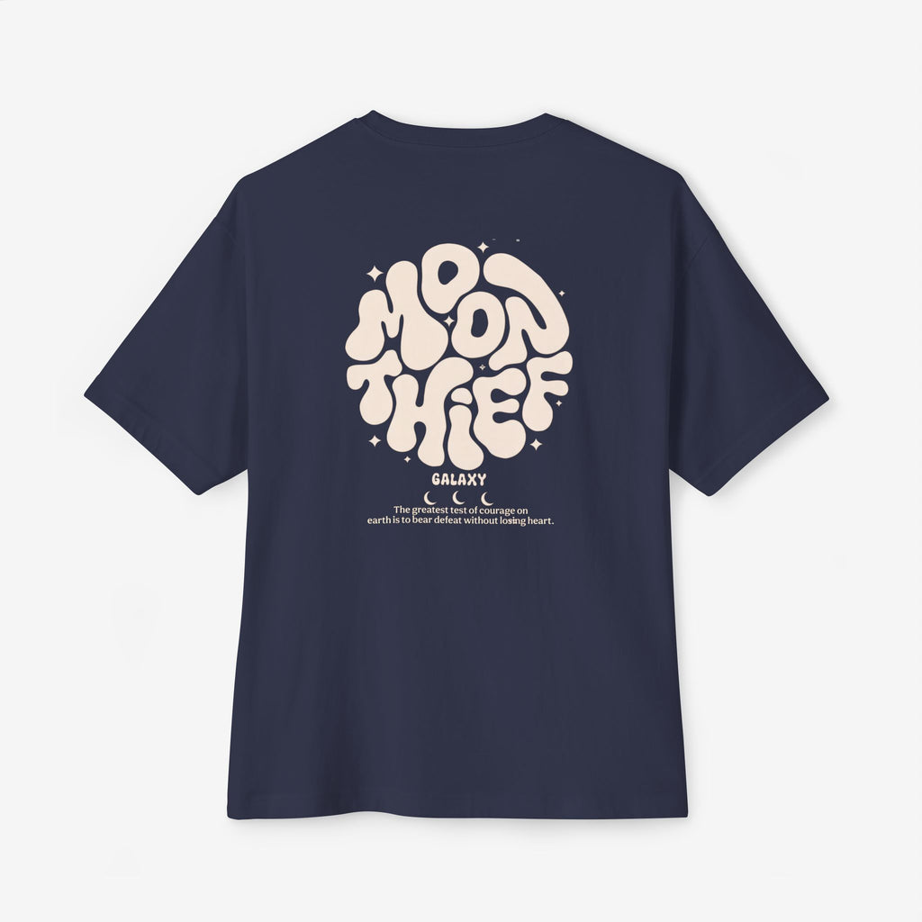 Moon Thief Design Oversized Tshirt
