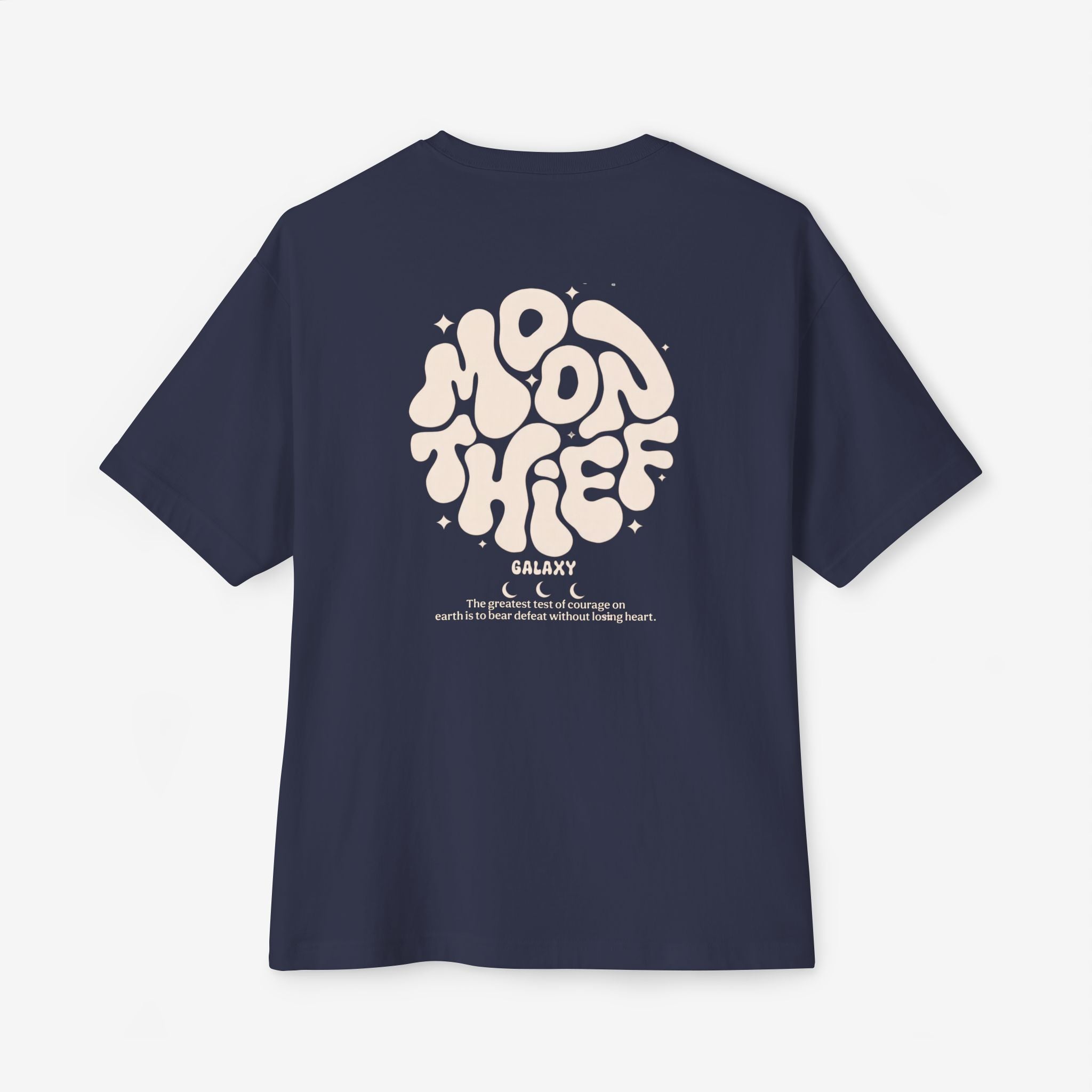 Moon Thief Design Oversized Tshirt