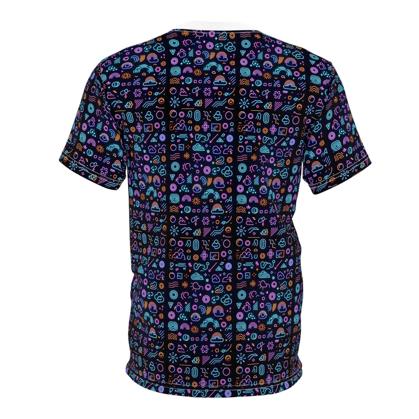 Colorful Unisex Graphic Tee - Fun Patterns for Every Occasion