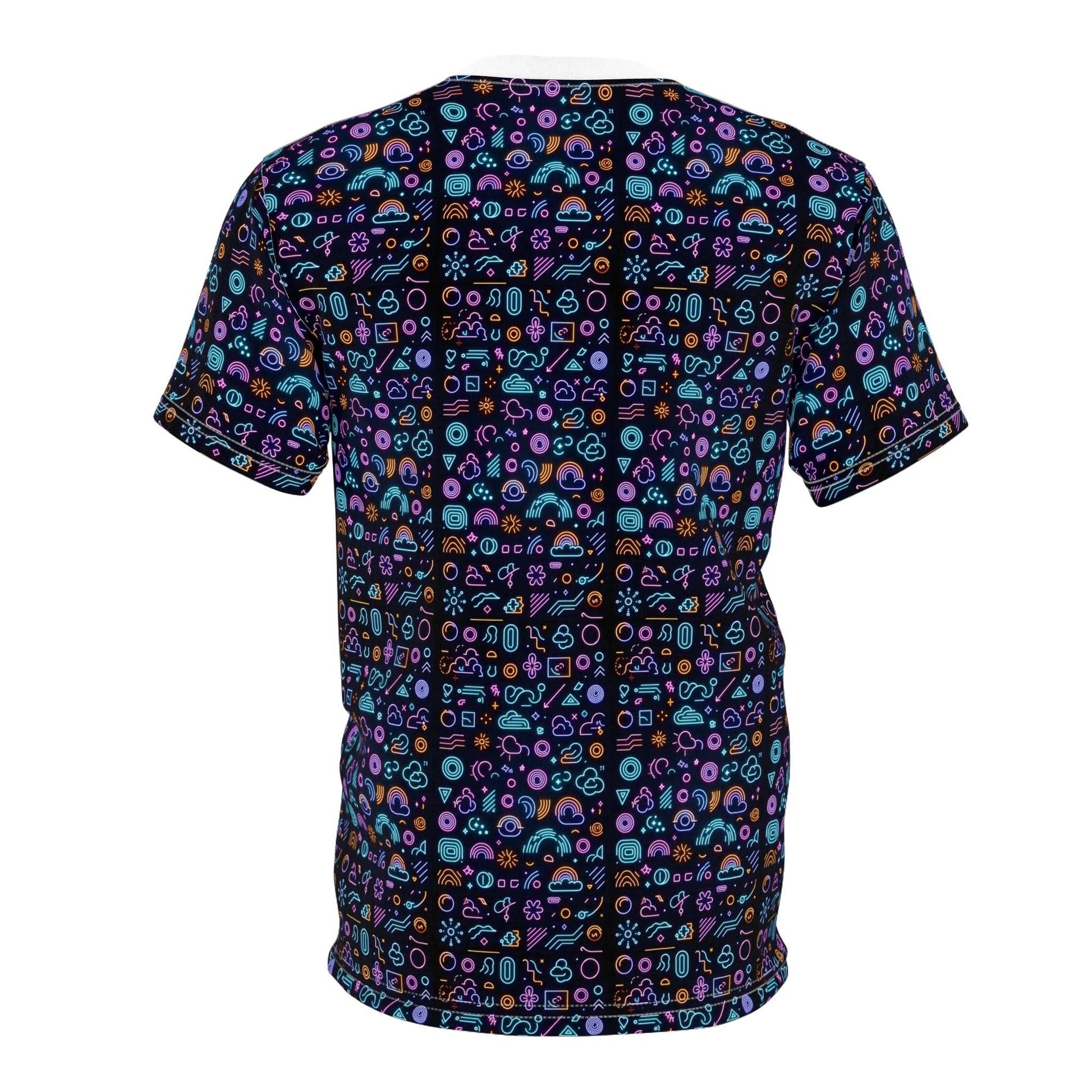 Colorful Unisex Graphic Tee - Fun Patterns for Every Occasion