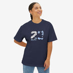 Unisex Oversized Boxy Tee - Retro Jordan 23 Graphic Tee
