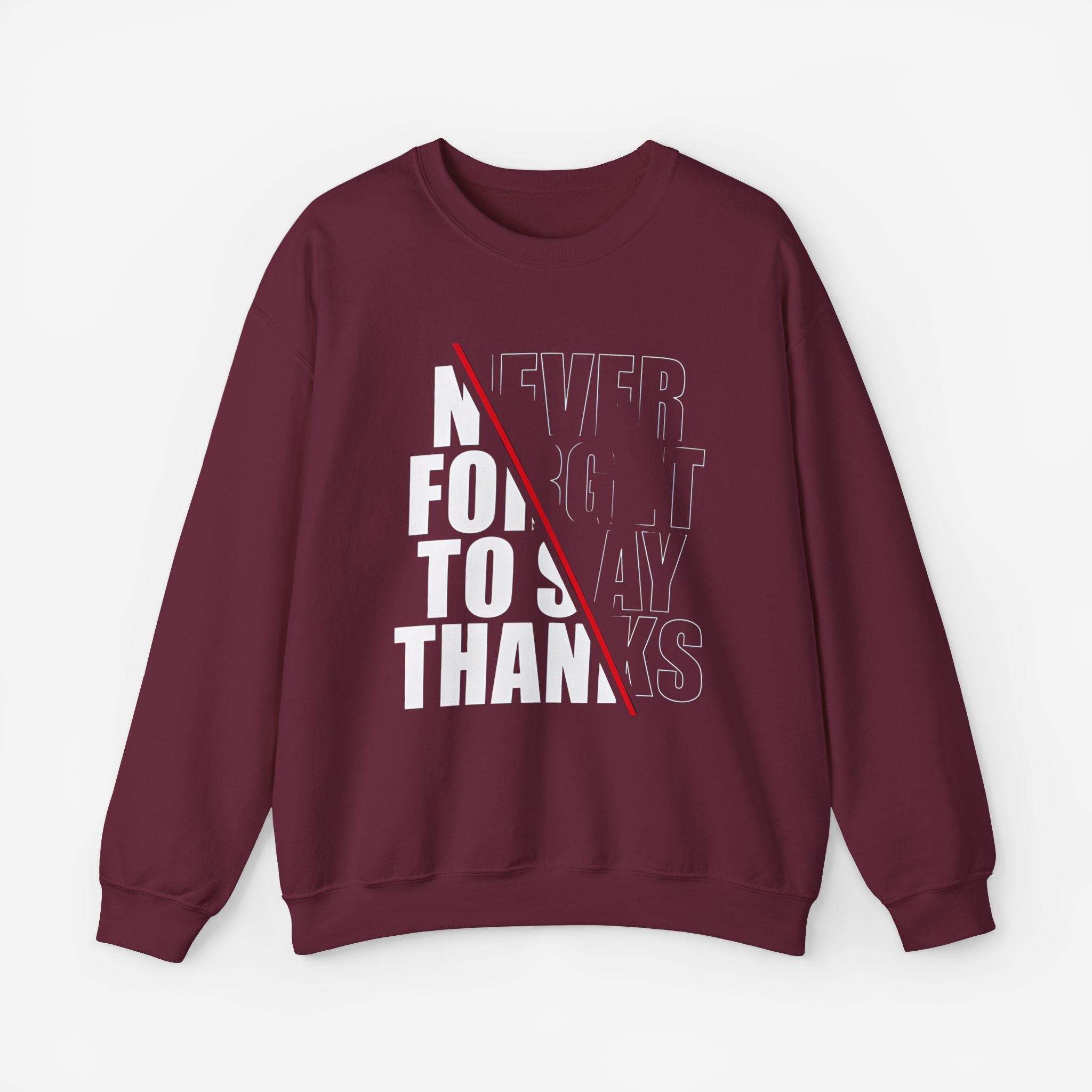Sweatshirt Graphics Design S Maroon 