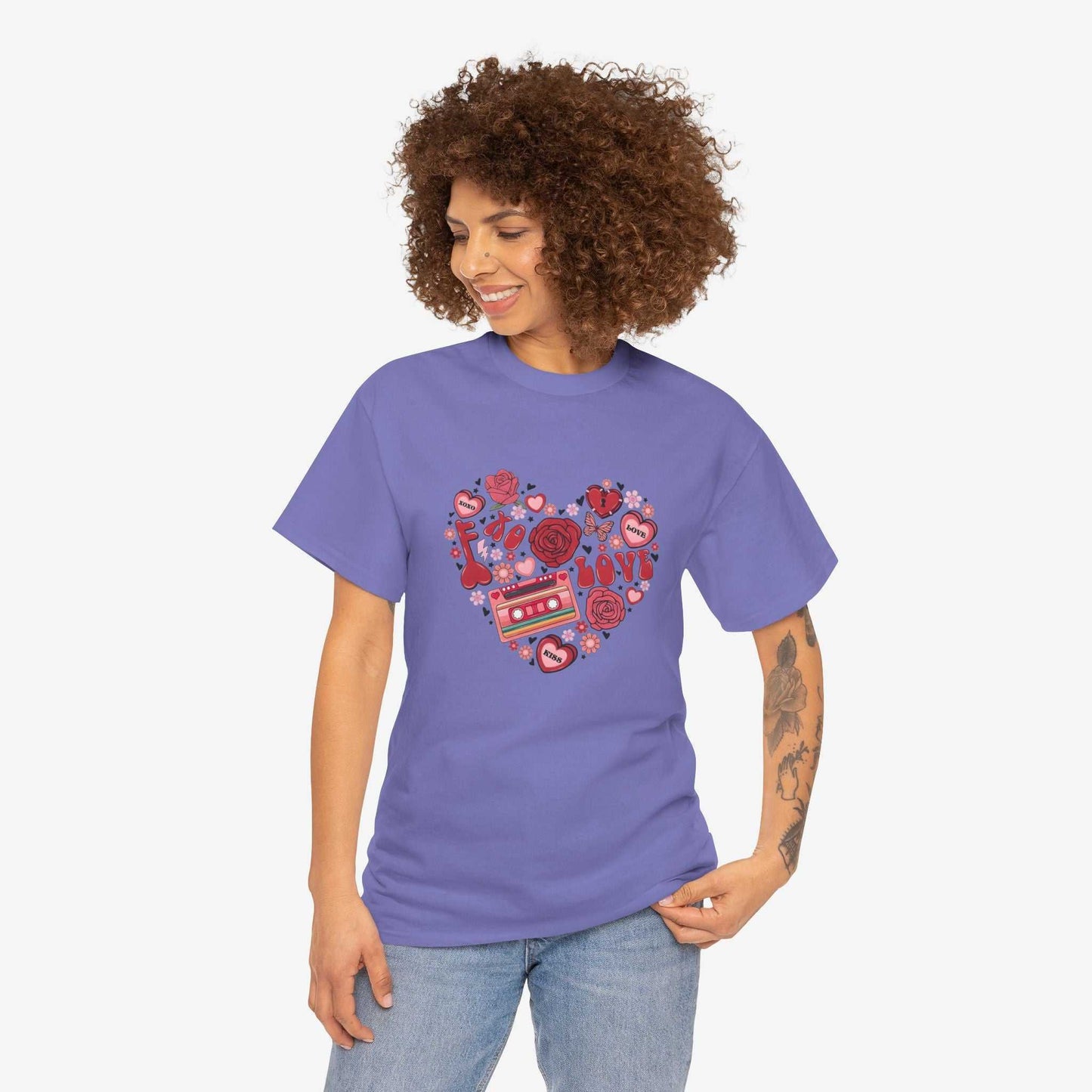 Heart Printed Tee