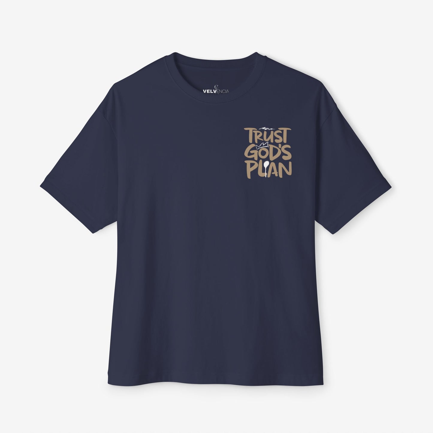 Unisex Oversized Tee - Trust God's Plan