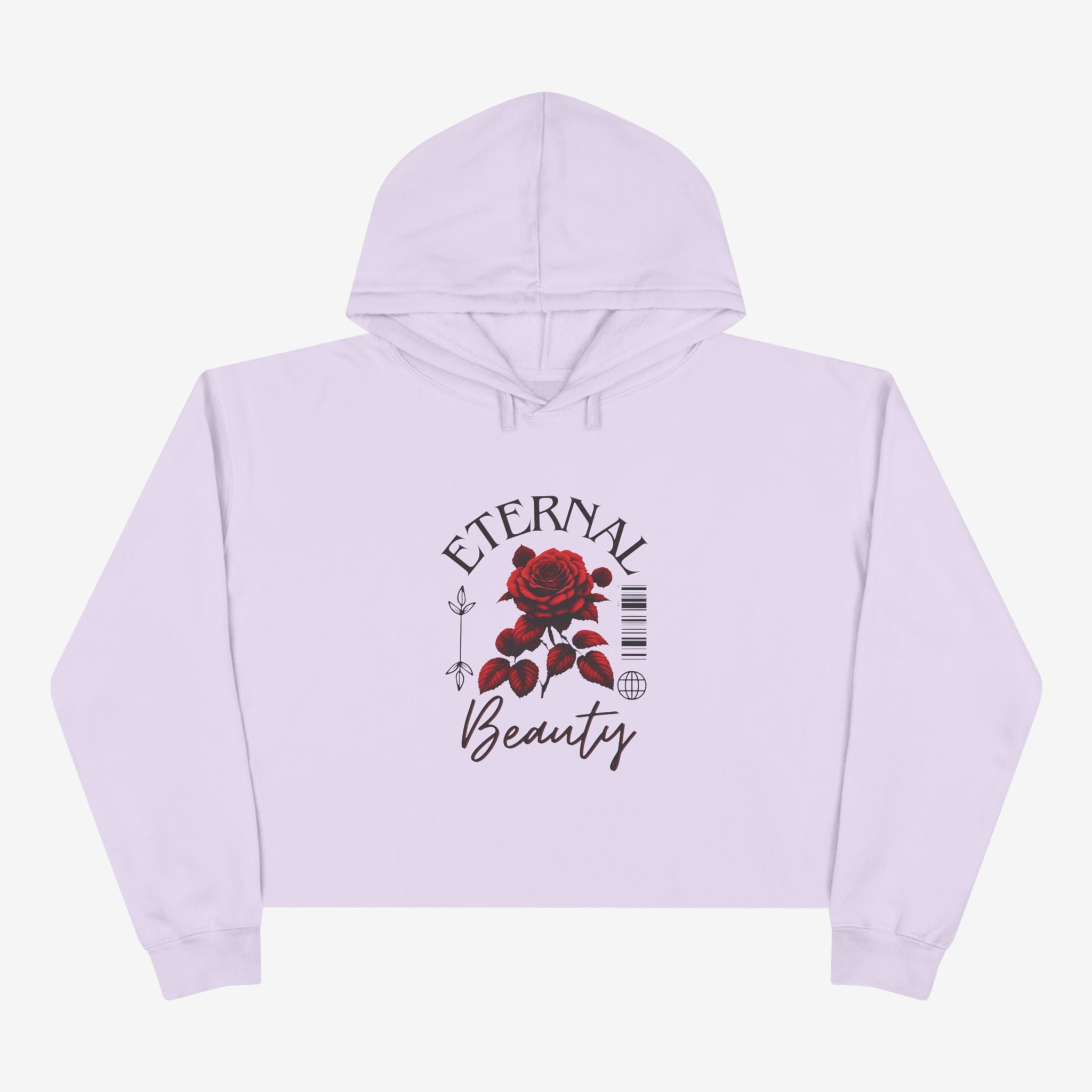 Crop Hoodie - Simple and Stylish Crop Hoodie