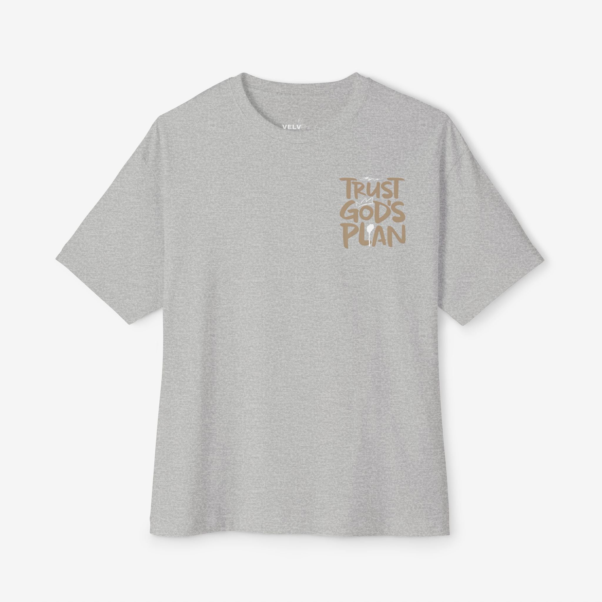 Unisex Oversized Tee - Trust God's Plan