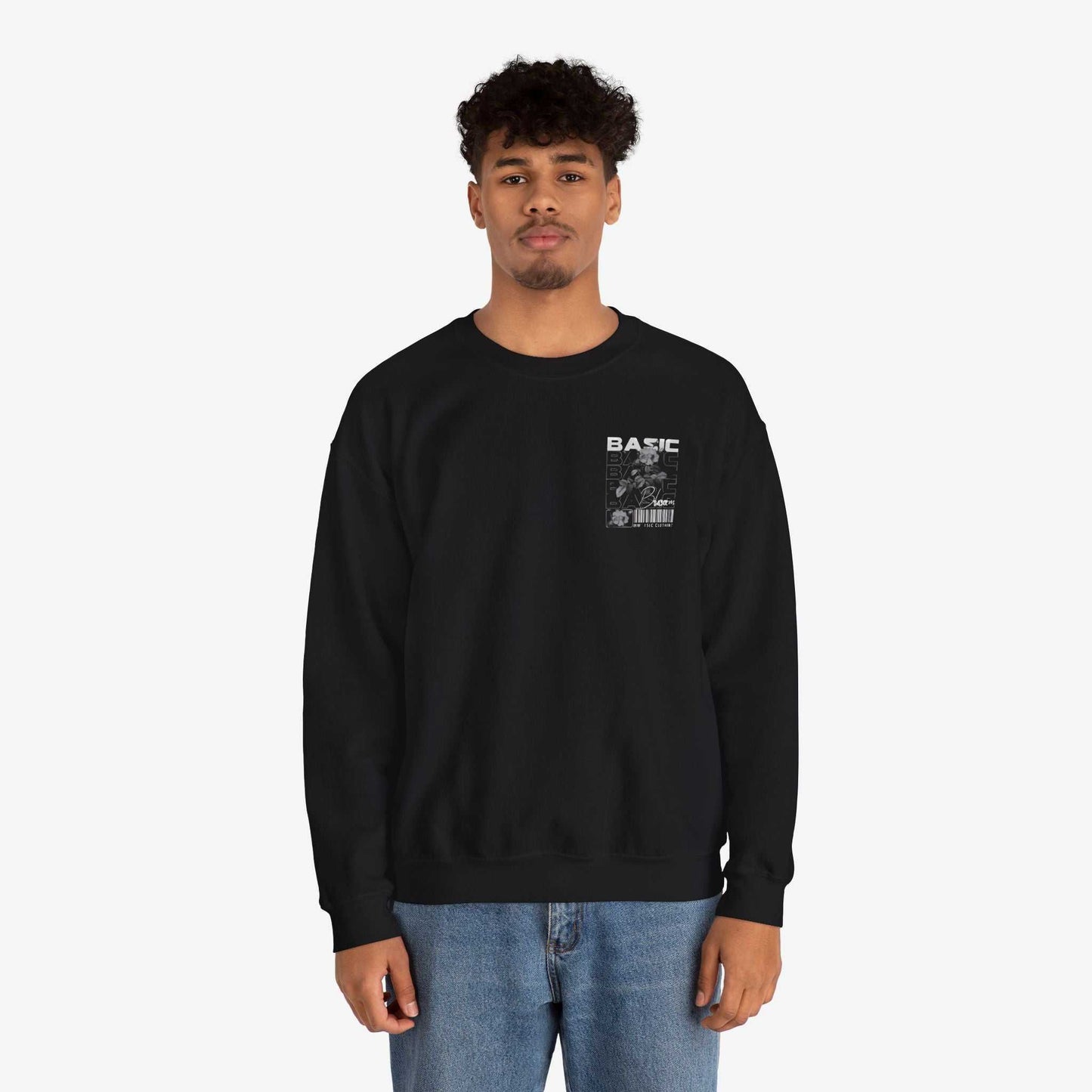 Unisex Heavy Blend™ Crewneck Sweatshirt - BASIC Graphic Tee for Casual Style