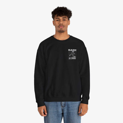 Unisex Heavy Blend™ Crewneck Sweatshirt - BASIC Graphic Tee for Casual Style