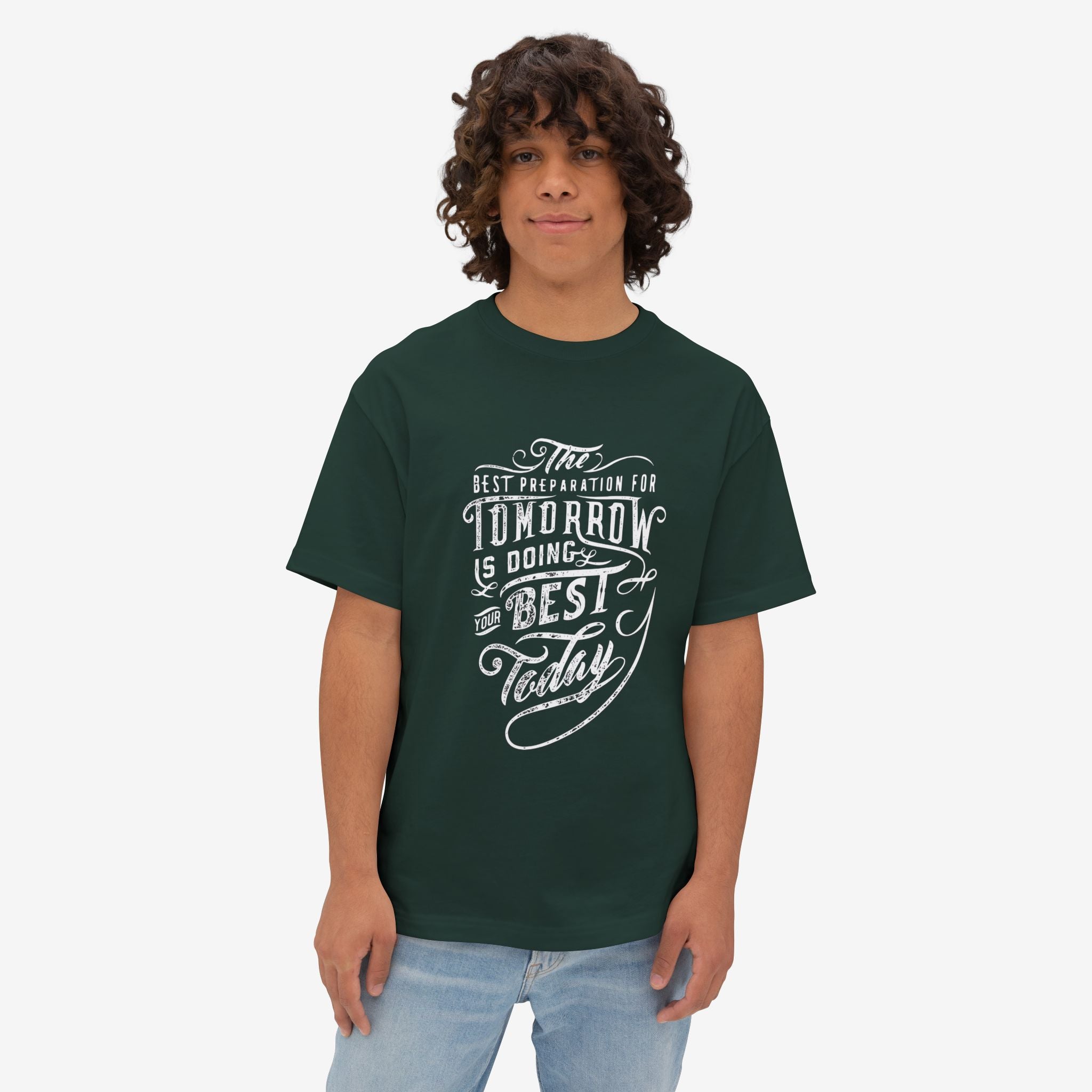 Inspirational Unisex Oversized Boxy Tee