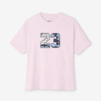 Unisex Oversized Boxy Tee - Retro Jordan 23 Graphic Tee