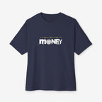 Unisex Oversized Boxy Tee - Money Moves Graphic Tee