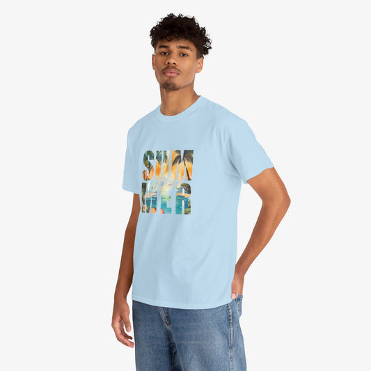 Summer Vibes Unisex Heavy Cotton Tee