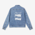 Overthinking Solved Nothing Denim Jacket