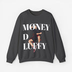 Monkey D Luffy Unisex Sweatshirt S Dark Heather 