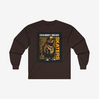 Chubby Bear Long Sleeve T Shirt S Dark Chocolate 