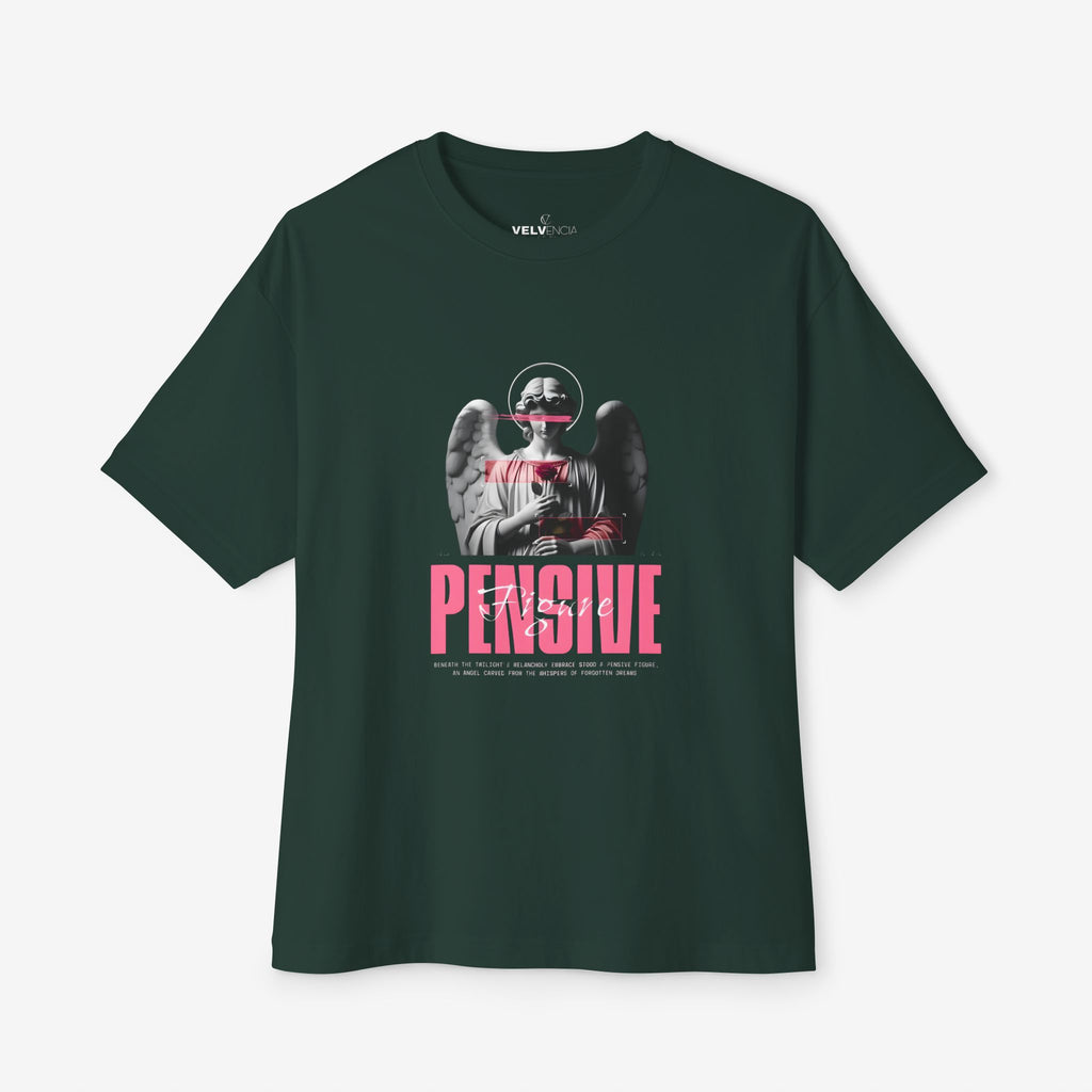 Oversized Tee - "Hold Pistol" Graphic T-Shirt