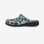 Flowers Print Clogs