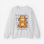 Tiger Cartoon Sweatshirt Ash S 