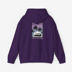 Santa Monica Surf Hoodie with Palm Tree Design