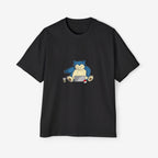 Oversized Men's Tshirt: Premium Comfort, Style Black S 