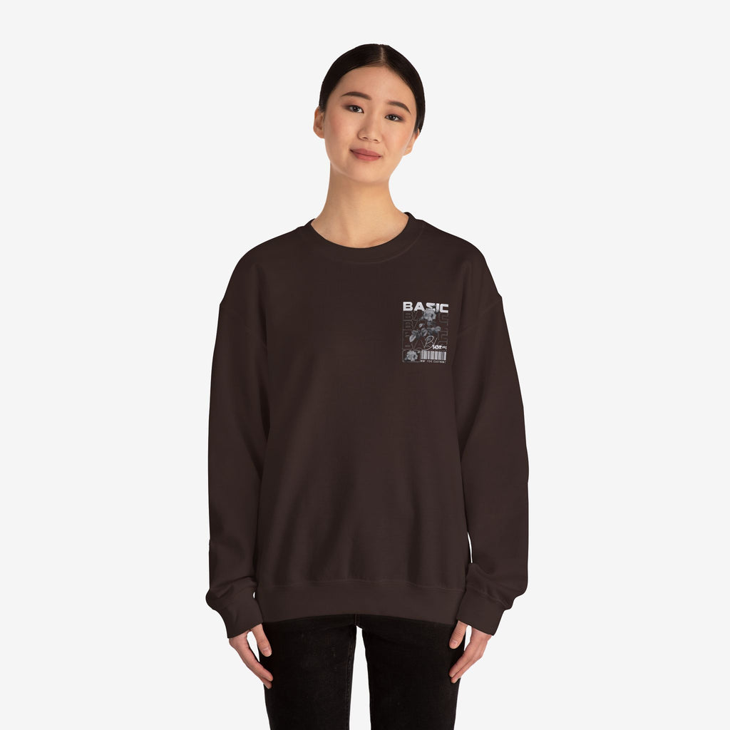Unisex Heavy Blend™ Crewneck Sweatshirt - BASIC Graphic Tee for Casual Style