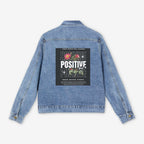 Stay Positive Men's Denim Jacket