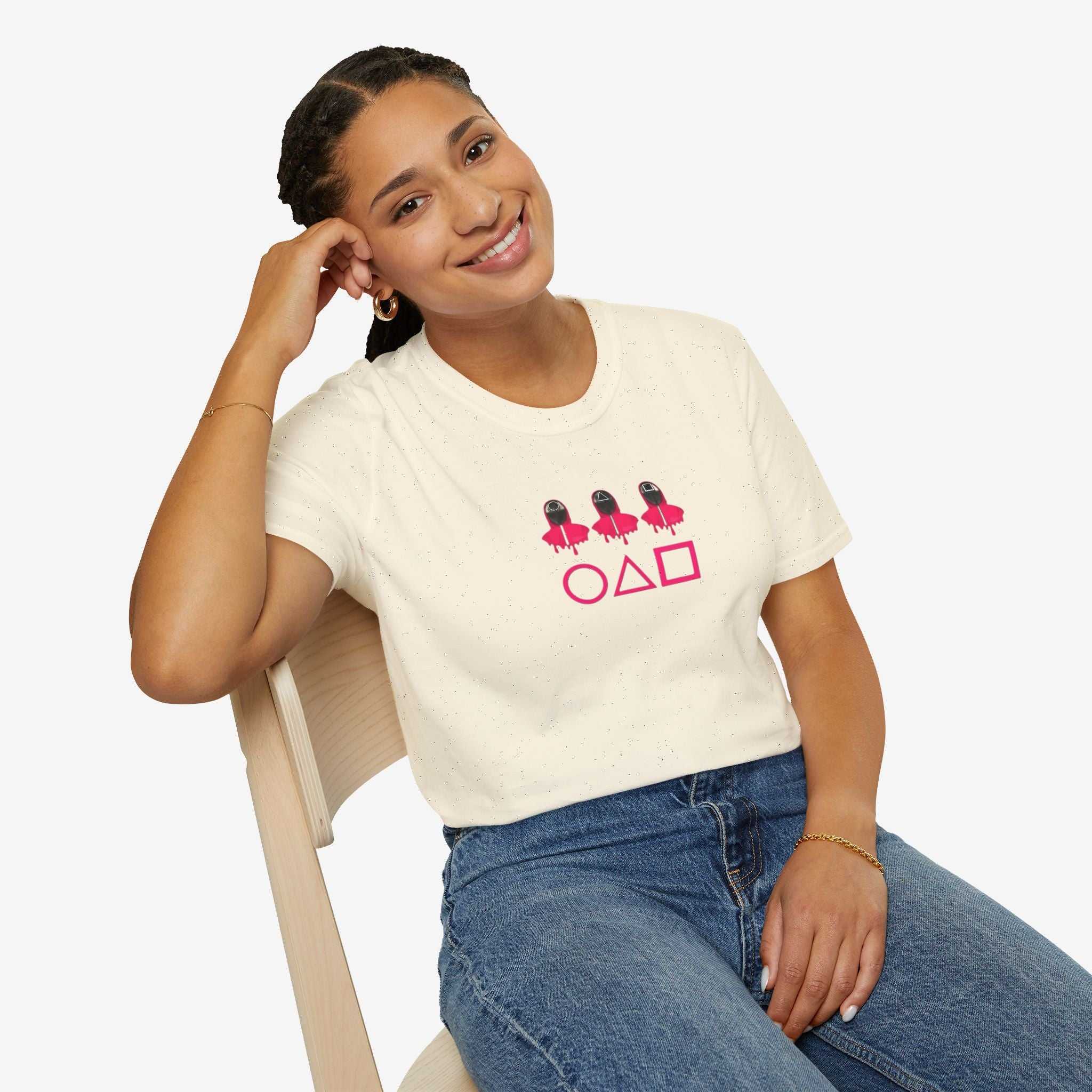 Unique Graphic Unisex T-Shirt – Squid Games
