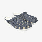 Stylish Clogs with Unique Pattern