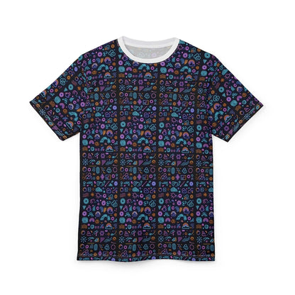 Colorful Unisex Graphic Tee - Fun Patterns for Every Occasion