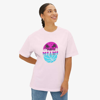 Miami Vibes Unisex Oversized Boxy Tee
