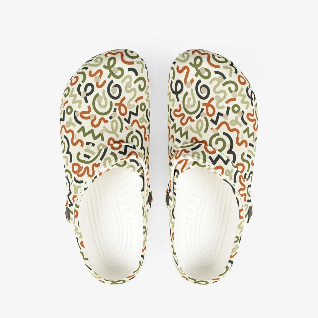 Vector Design Rubber Clogs