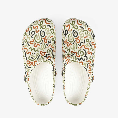 Vector Design Rubber Clogs