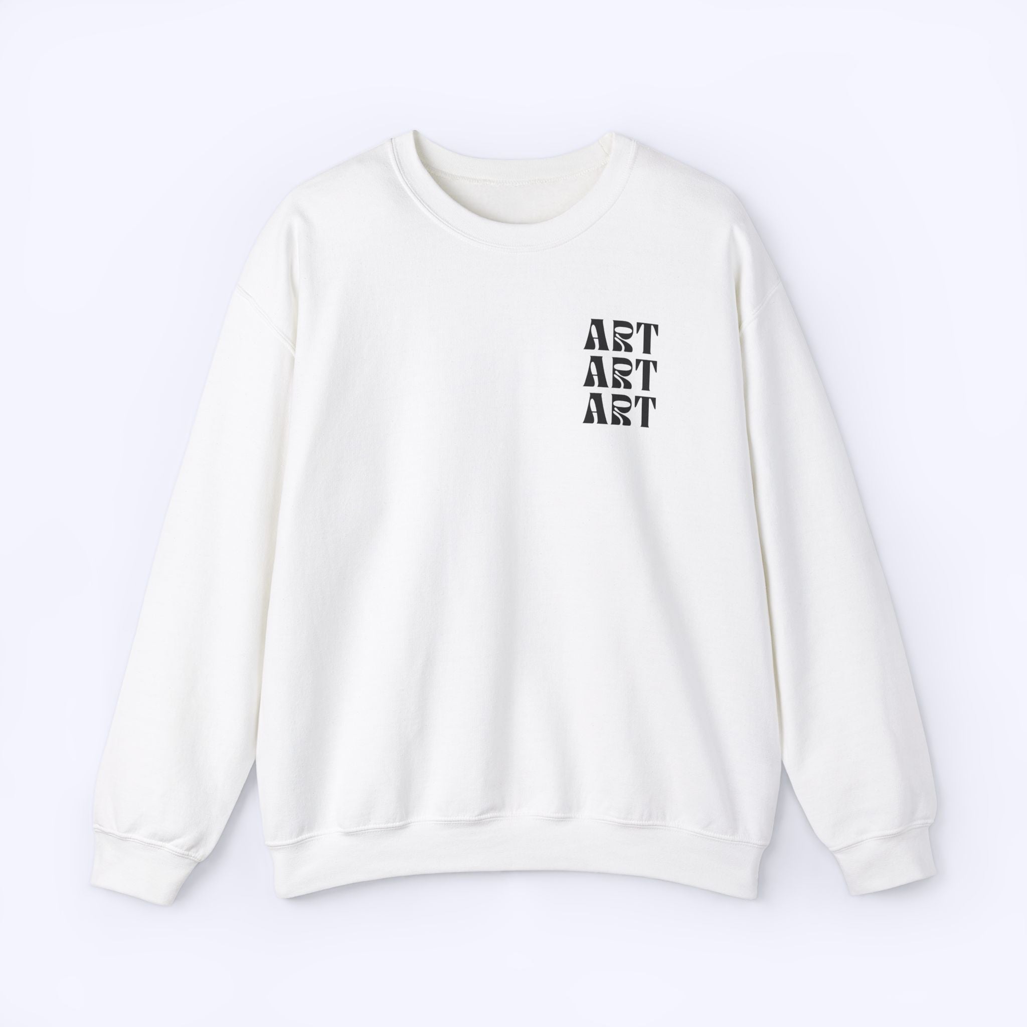 ART Custom Sweatshirt White L 