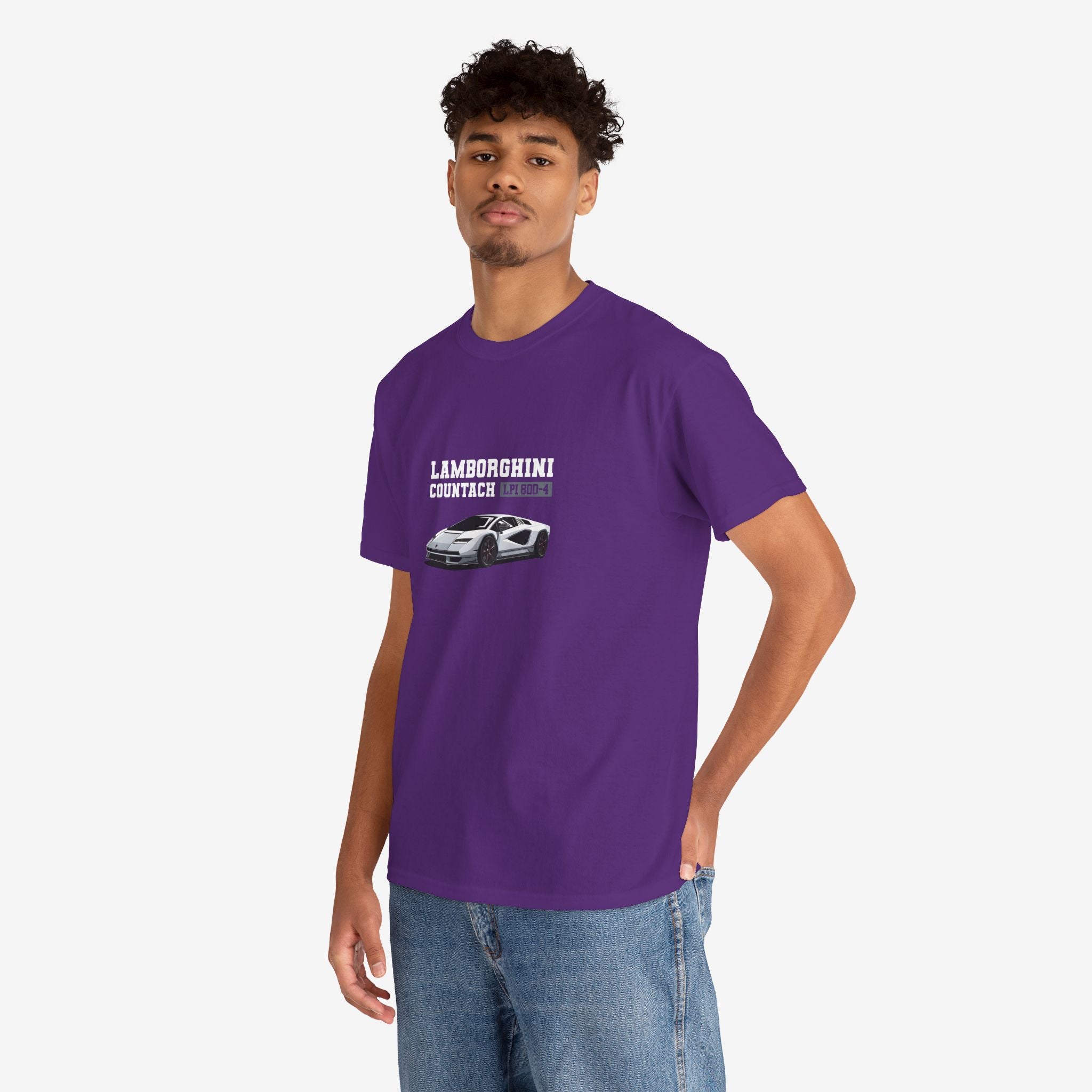 Lamborghini Countach Limited Edition Unisex Cotton Tee