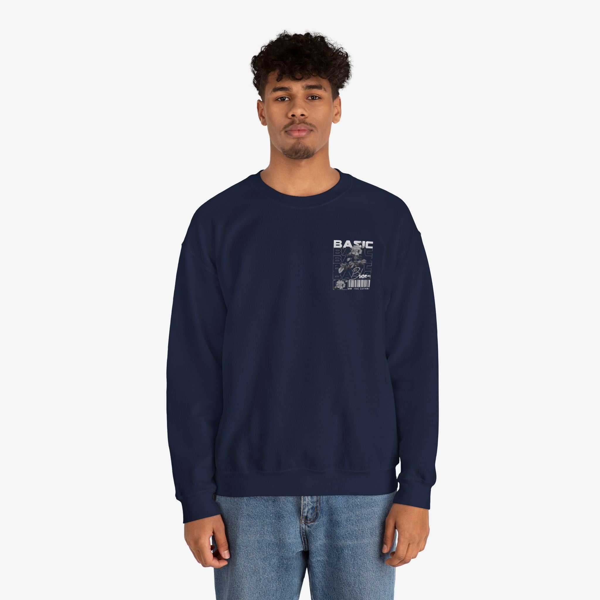 Unisex Heavy Blend™ Crewneck Sweatshirt - BASIC Graphic Tee for Casual Style