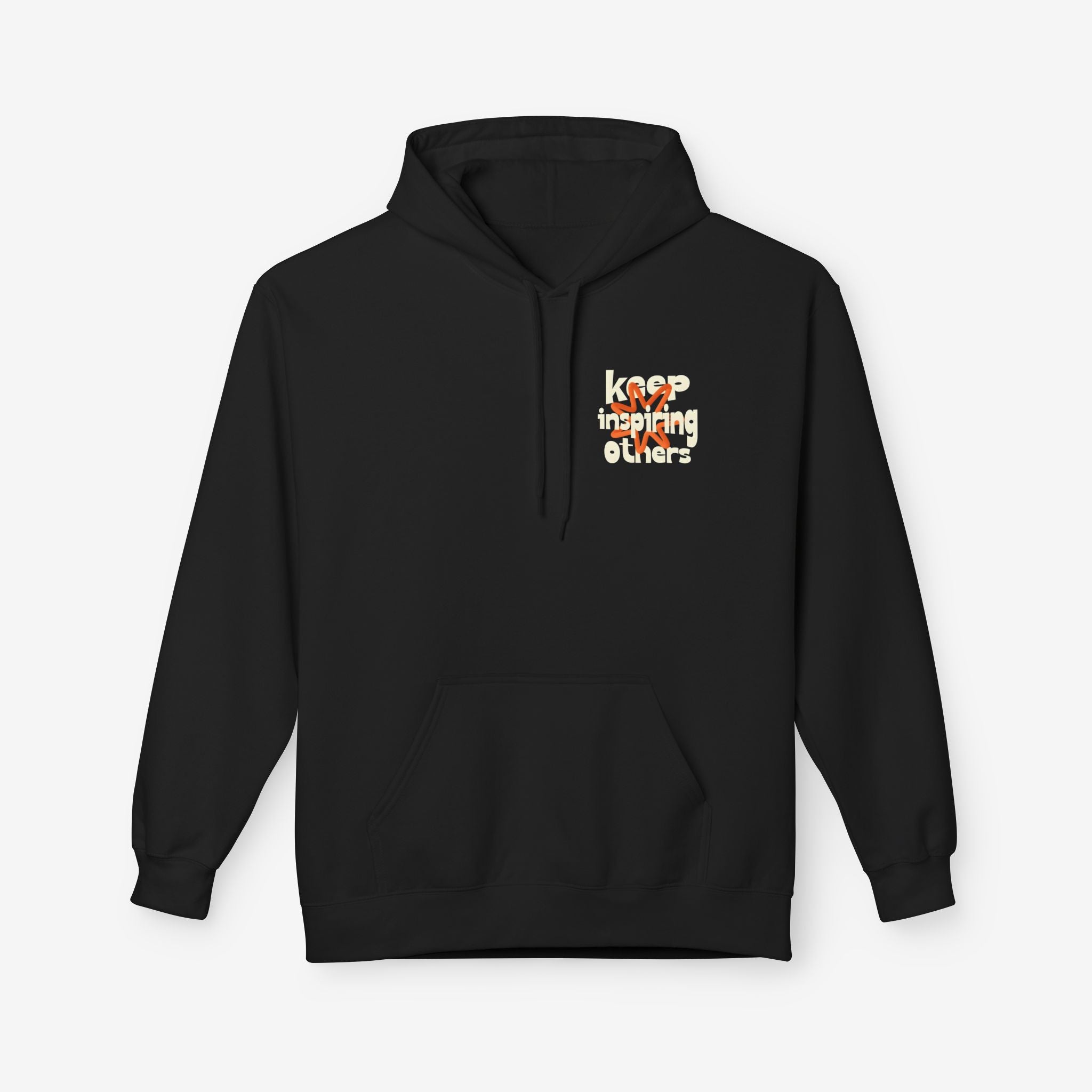 Inspirational Hoodie | Keep Inspiring Others | Unisex Midweight Fleece