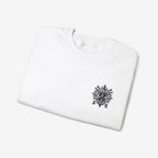 Embroidery Crewneck Sweatshirt One Piece