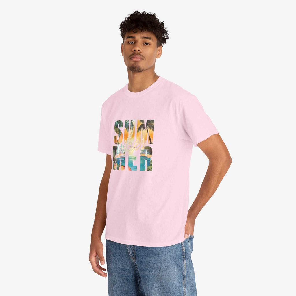 Summer Vibes Unisex Heavy Cotton Tee