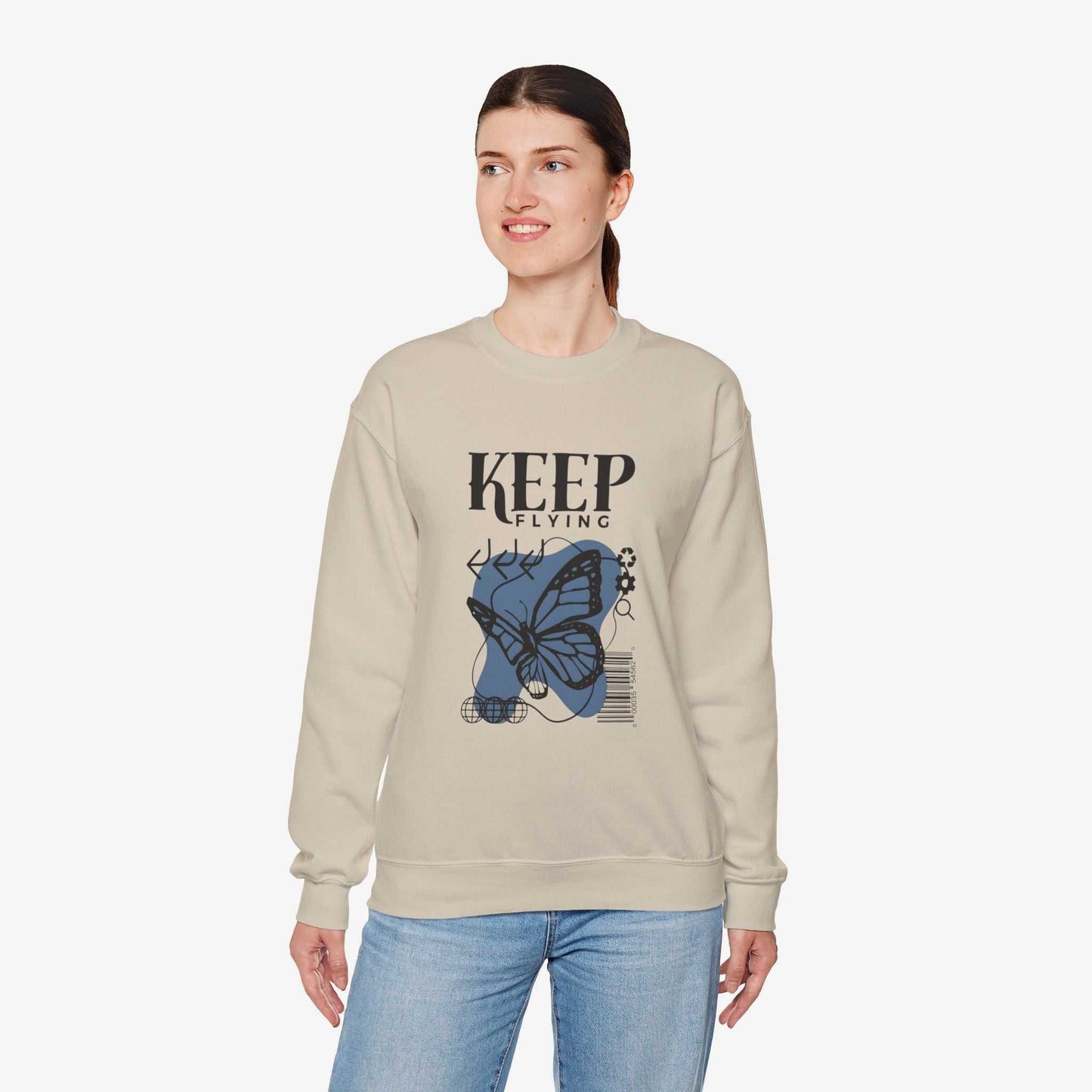 Keep Flying Unisex Crewneck Sweatshirt