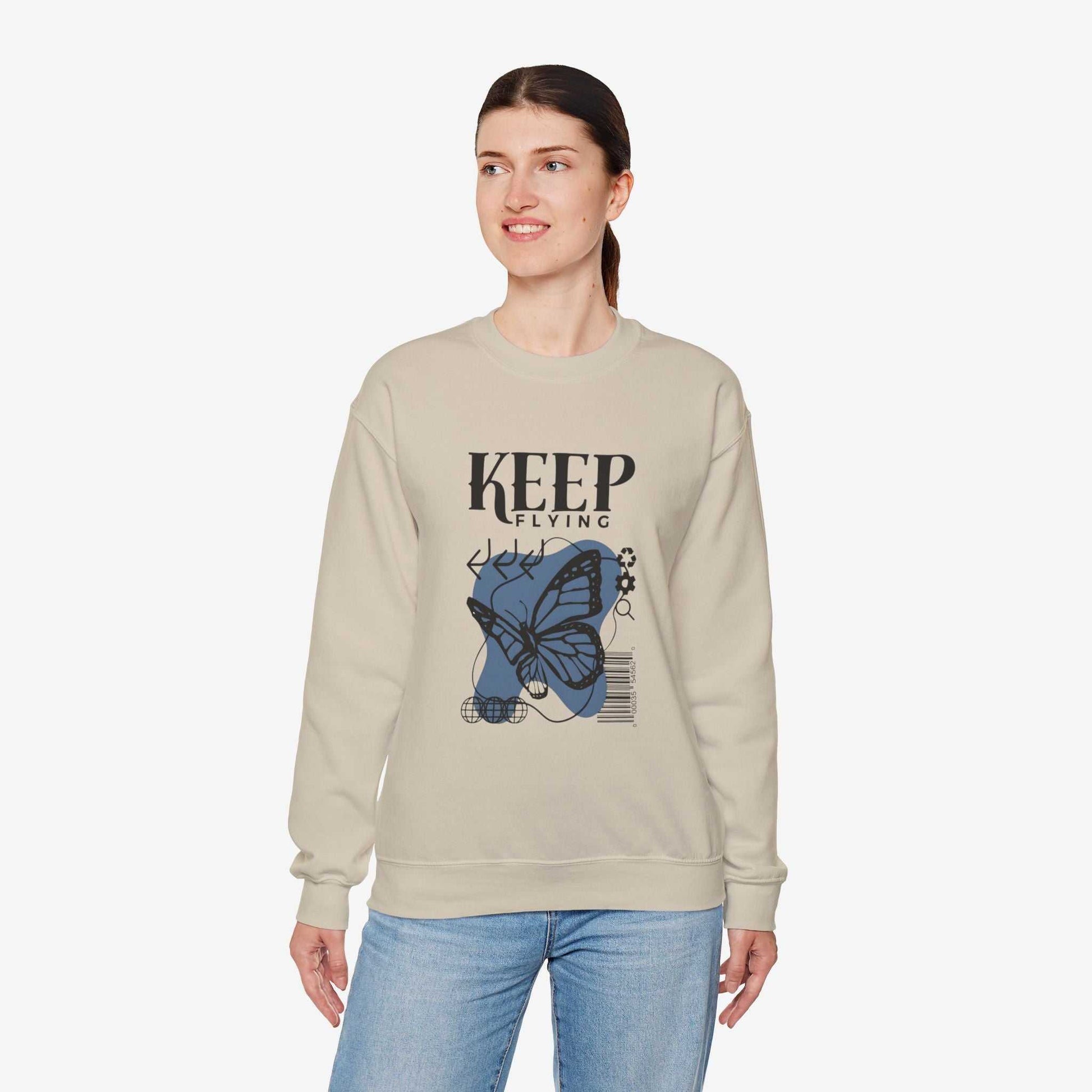 Keep Flying Unisex Crewneck Sweatshirt