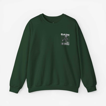 Unisex Heavy Blend™ Crewneck Sweatshirt - BASIC Graphic Tee for Casual Style